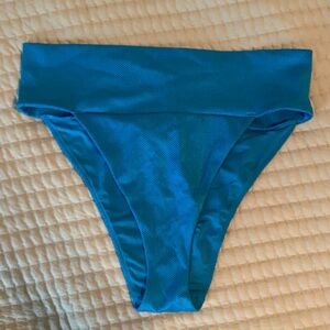 Aerie Real Good Shine Bikini Bottom Hi-Cut Cheeky XL